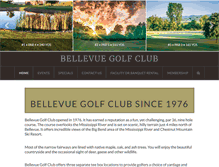 Tablet Screenshot of bellevueiagolfclub.com